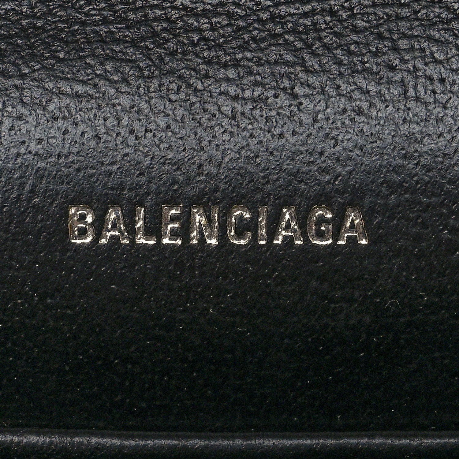 Balenciaga Patent Calfskin Lizard Embossed XS Sharp Top Handle Bag Black 5 of 9