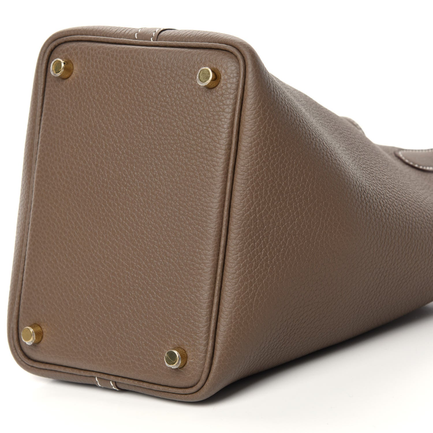 Hermes Taurillon Clemence Picotin Lock 18 PM Etoupe 7 of 11