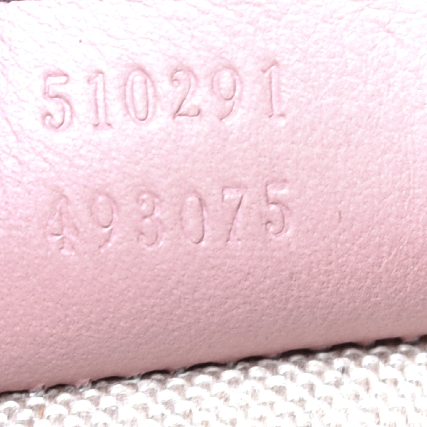 Soft Microguccissima Medium Tote Soft Pink