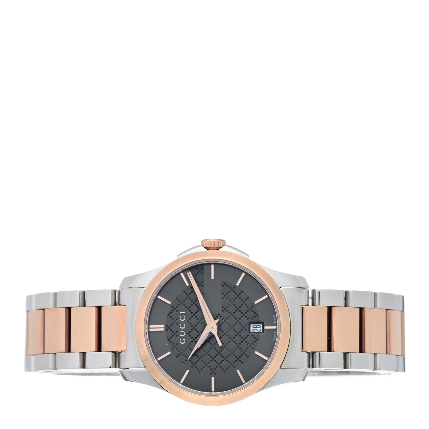 Stainless Steel 27mm G-Timeless Two Tone Quartz Watch Black