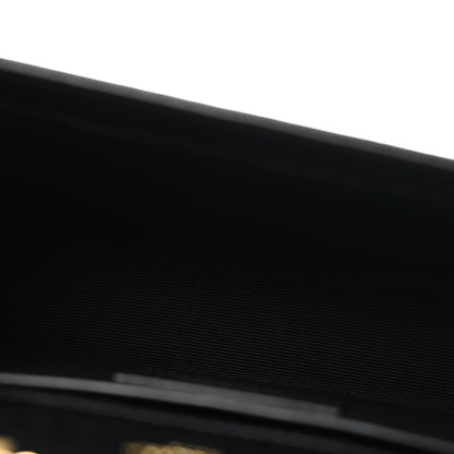 Saint Laurent Grain De Poudre Small Monogram Kate Satchel Black 5 of 10