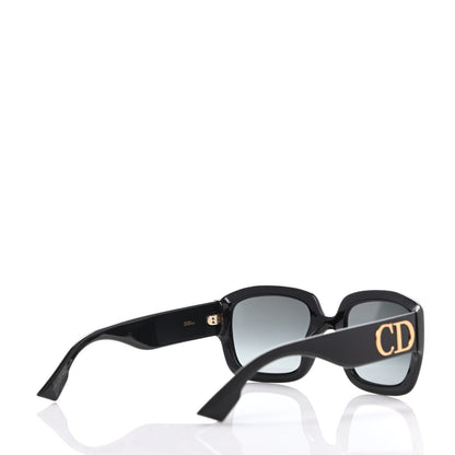 Christian Dior Acetate D Dior Square Sunglasses Black 4 of 7