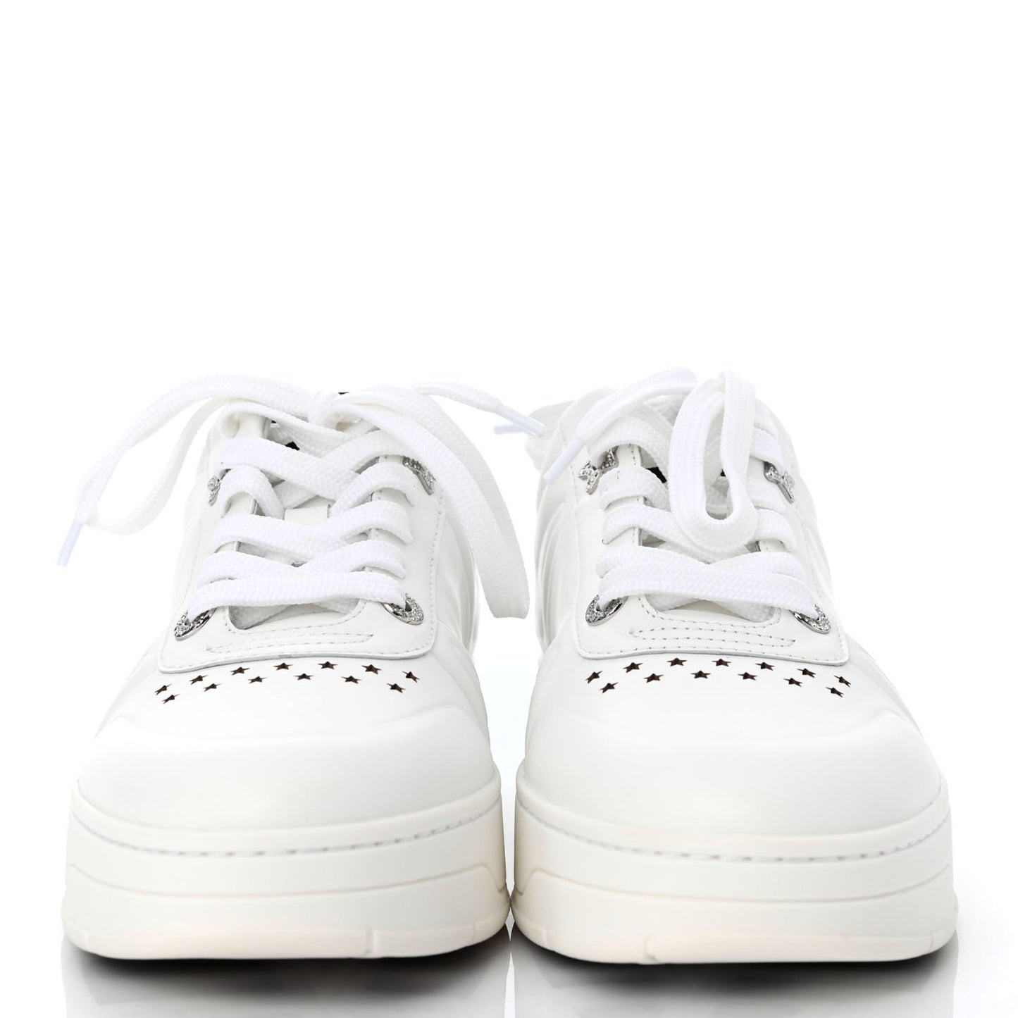 Calfskin Sneakers 39 White