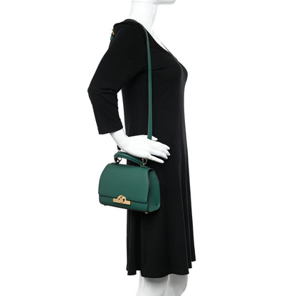 Moynat Taurillon Blush Rejane BB Emerald 2 of 9
