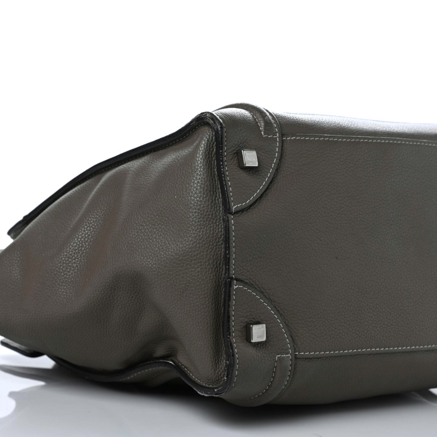 Pebbled Calfskin Mini Luggage Souris