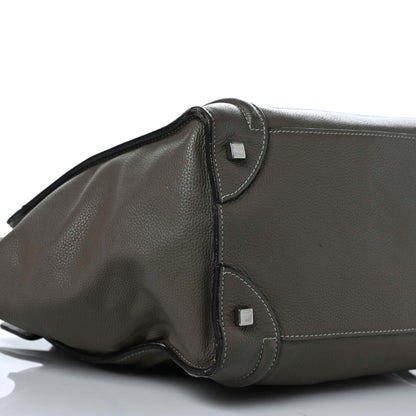 Celine Pebbled Calfskin Mini Luggage Souris 4 of 12