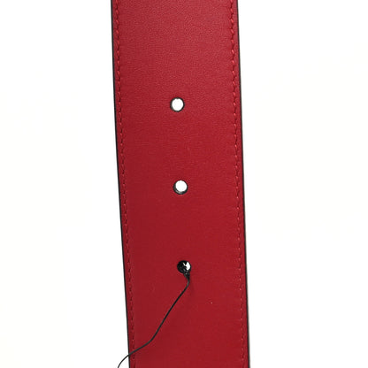 Gucci Moon Calfskin Torchon Double G 40mm Belt 95 38 Hibiscus Red 5 of 5