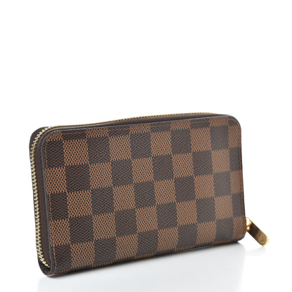 Louis Vuitton Damier Ebene Zippy Compact Wallet 3 of 9