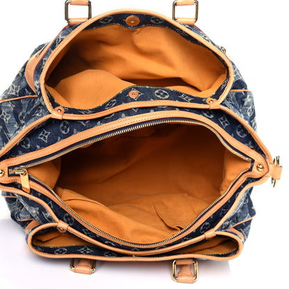Louis Vuitton Denim Raye Cabas GM 4 of 12