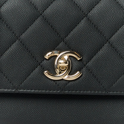Chanel Caviar Quilted Small Business Affinity Flap Black 9 of 13