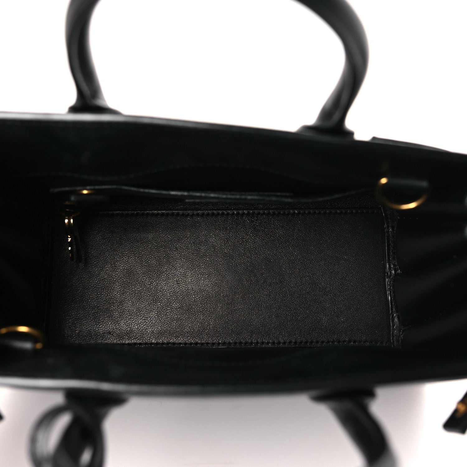 Saint Laurent Calfskin Nano Sac De Jour Black 5 of 9