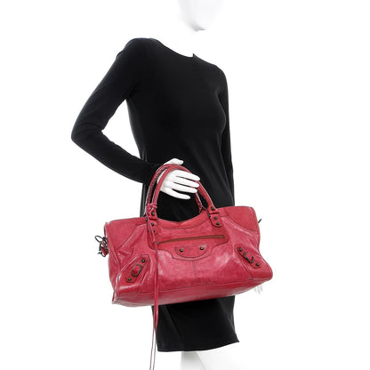 Balenciaga Agneau Classic Hardware Part Time Pourpre 3 of 12