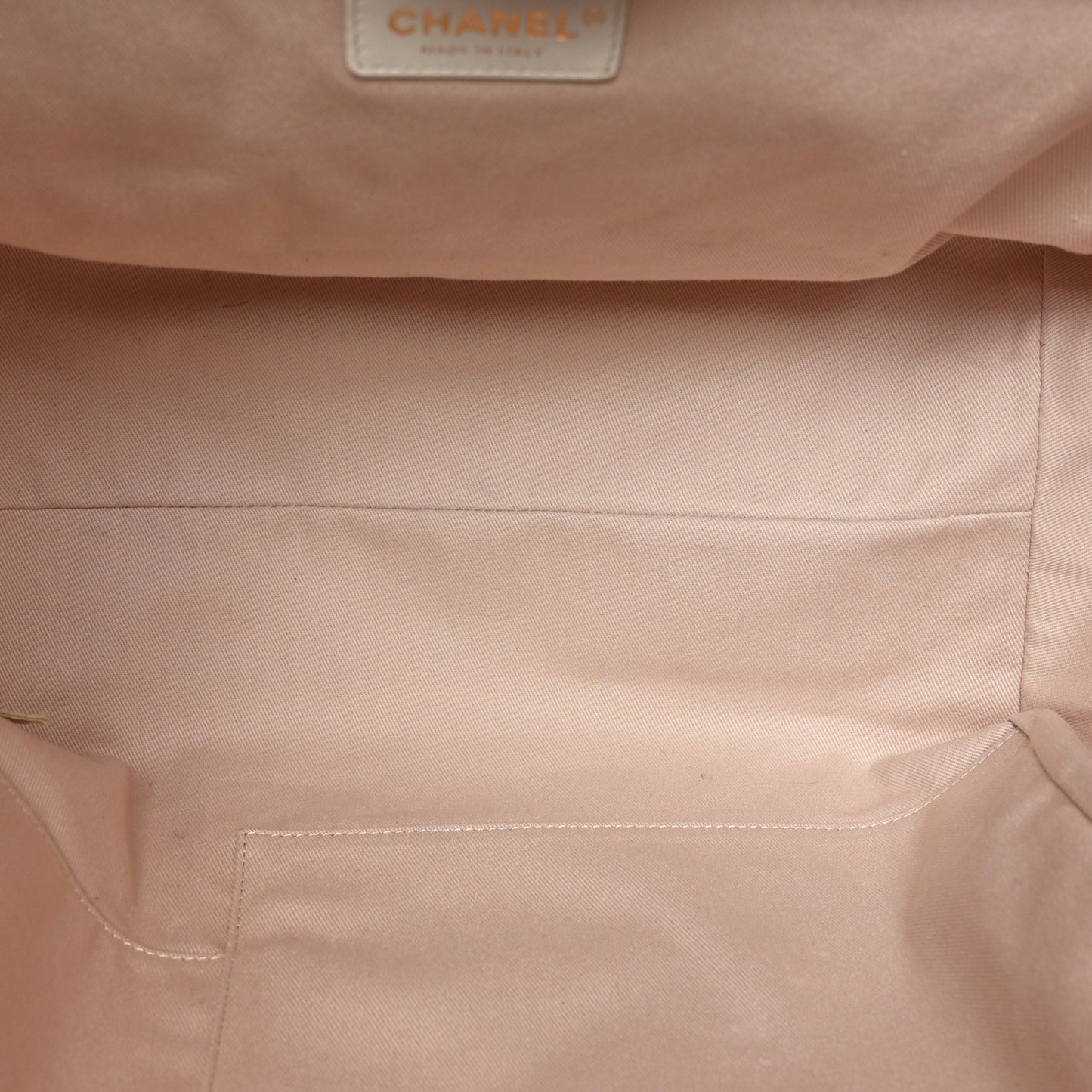 Canvas Medium Deauville Tote Light Beige