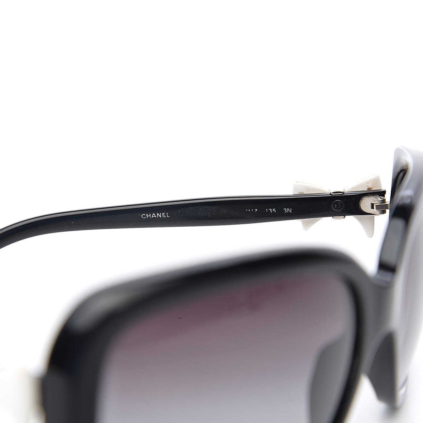 CC Bow Sunglasses 5171 Black White