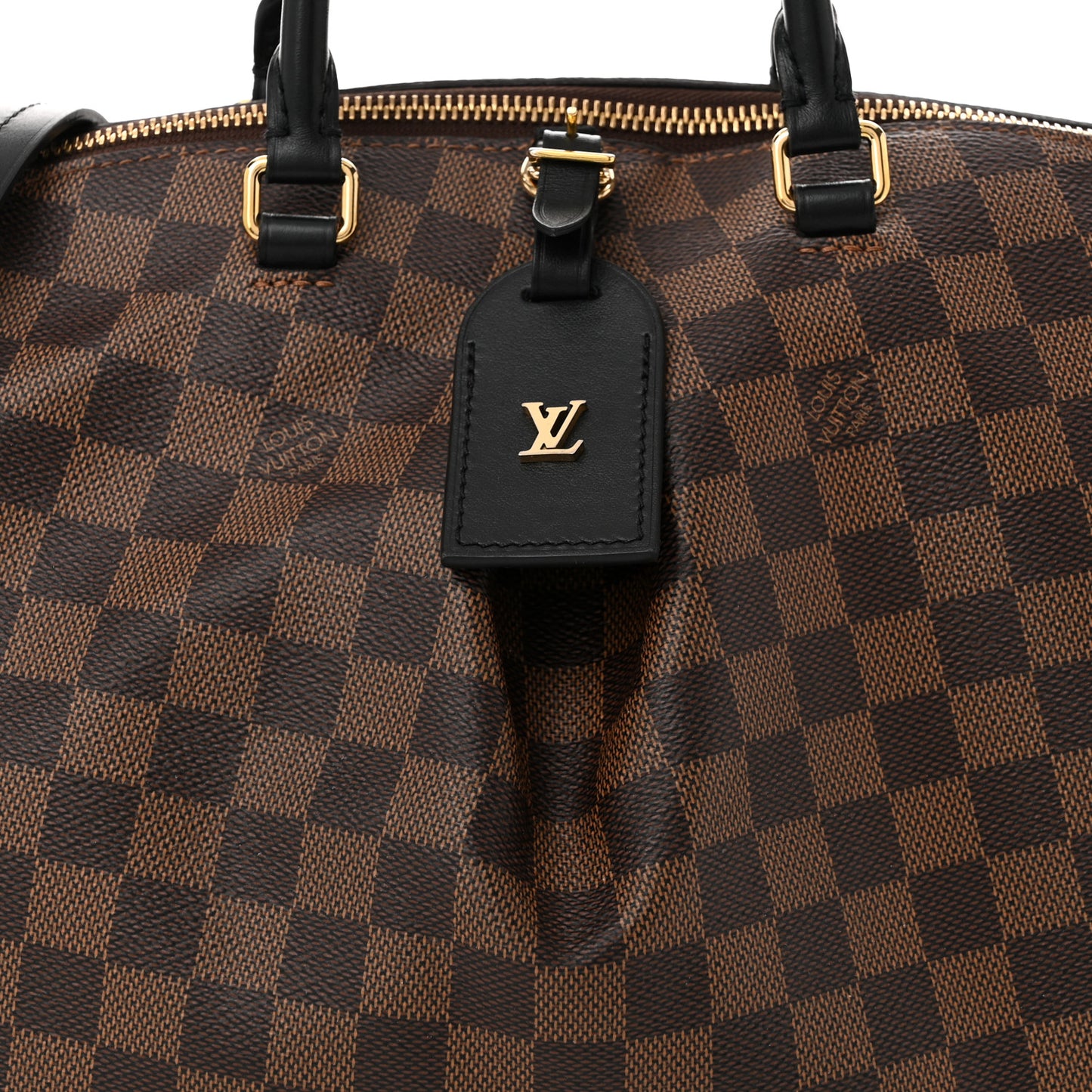 Damier Ebene Odeon Tote MM Black