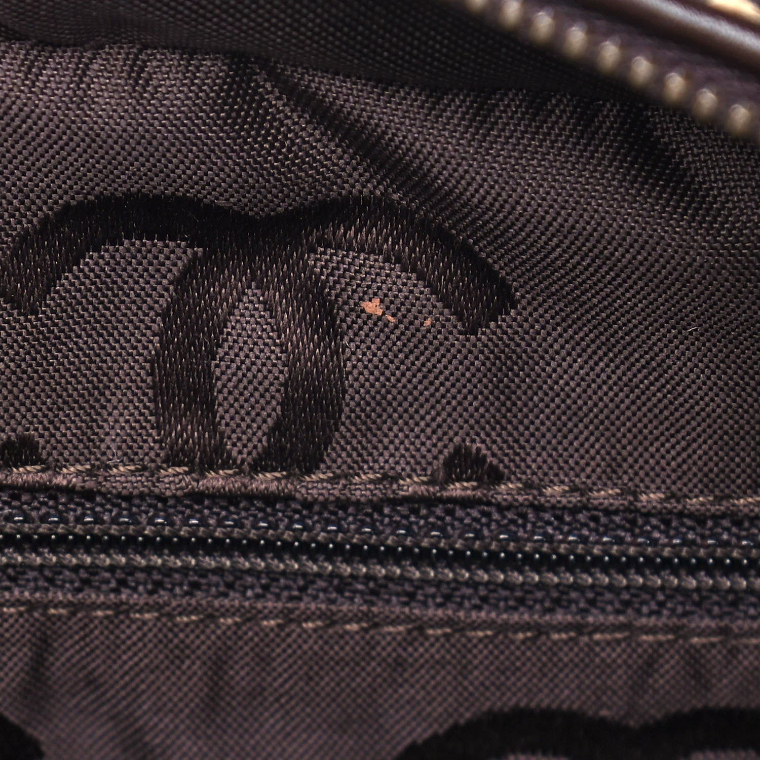 Chanel Calfskin Contrast Stitch Surpique Bowler Dark Brown 14 of 16