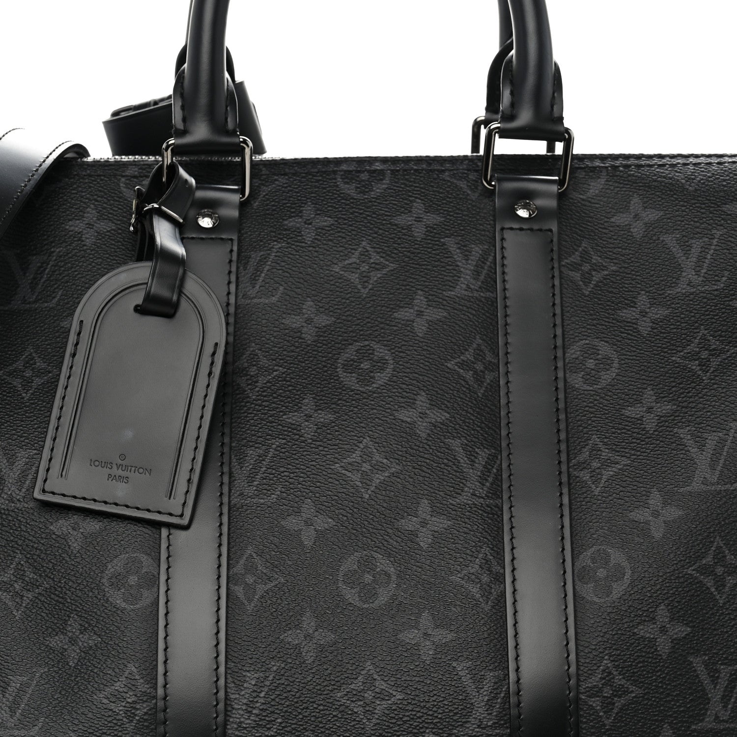 Louis Vuitton Monogram Eclipse Keepall Bandouliere 45 7 of 9