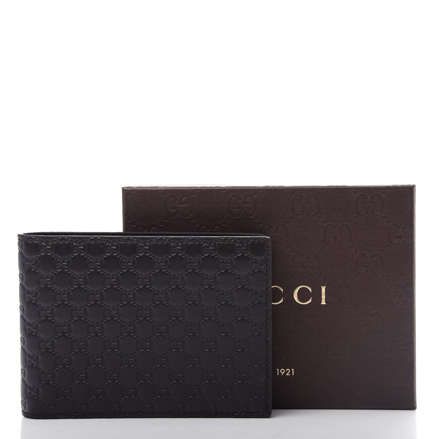 Gucci Microguccissima Bi-Fold Wallet Testa di Moro 8 of 8