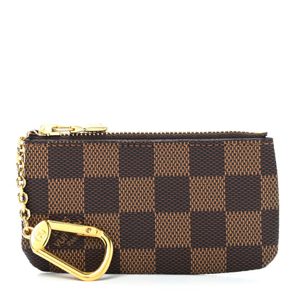 Louis Vuitton Damier Ebene Key Pouch 1 of 7