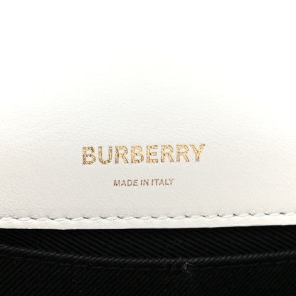 Burberry Lambskin Quilted Small Lola Bag White 6 of 9
