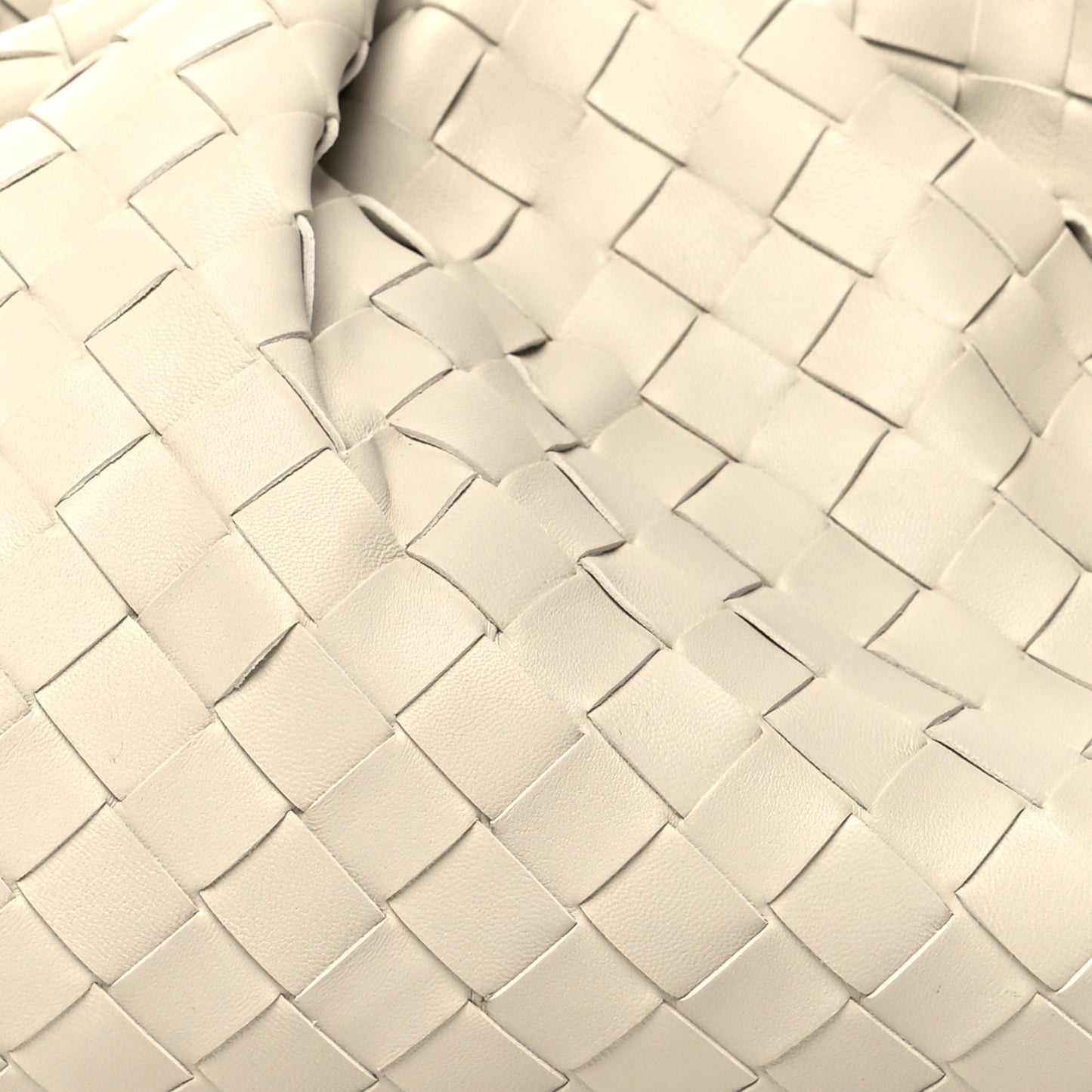Nappa Maxi Intrecciato The Pouch Oversized Clutch Plaster