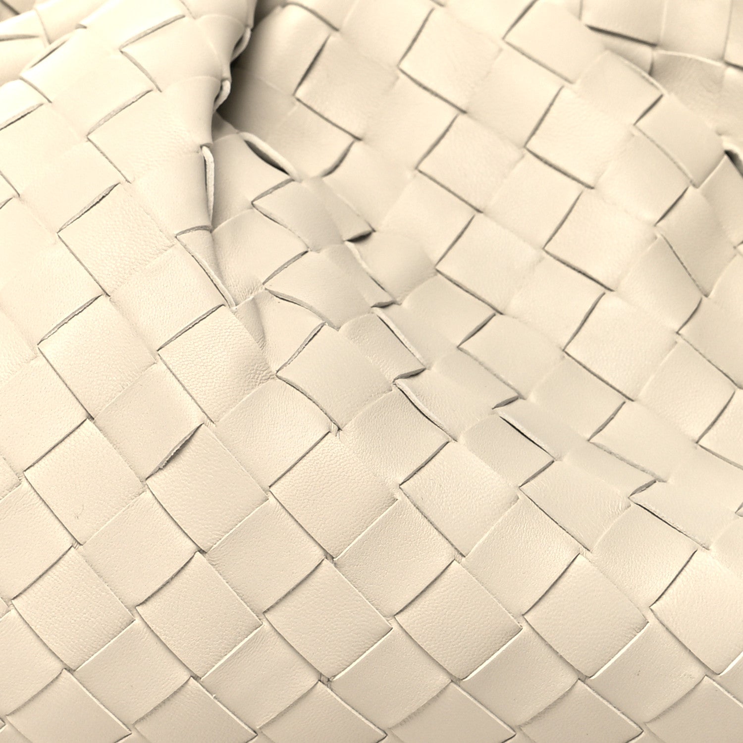 Bottega Veneta Nappa Maxi Intrecciato The Pouch Oversized Clutch Plaster 9 of 10