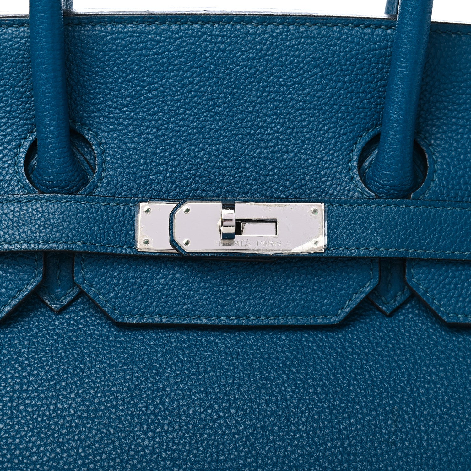 Hermes Togo Birkin 35 Bleu Izmir 7 of 10