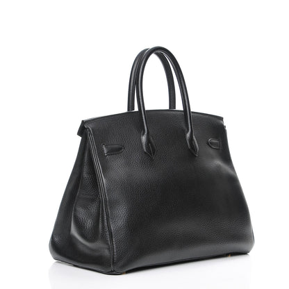 Hermes Ardennes Birkin 35 Black 3 of 23