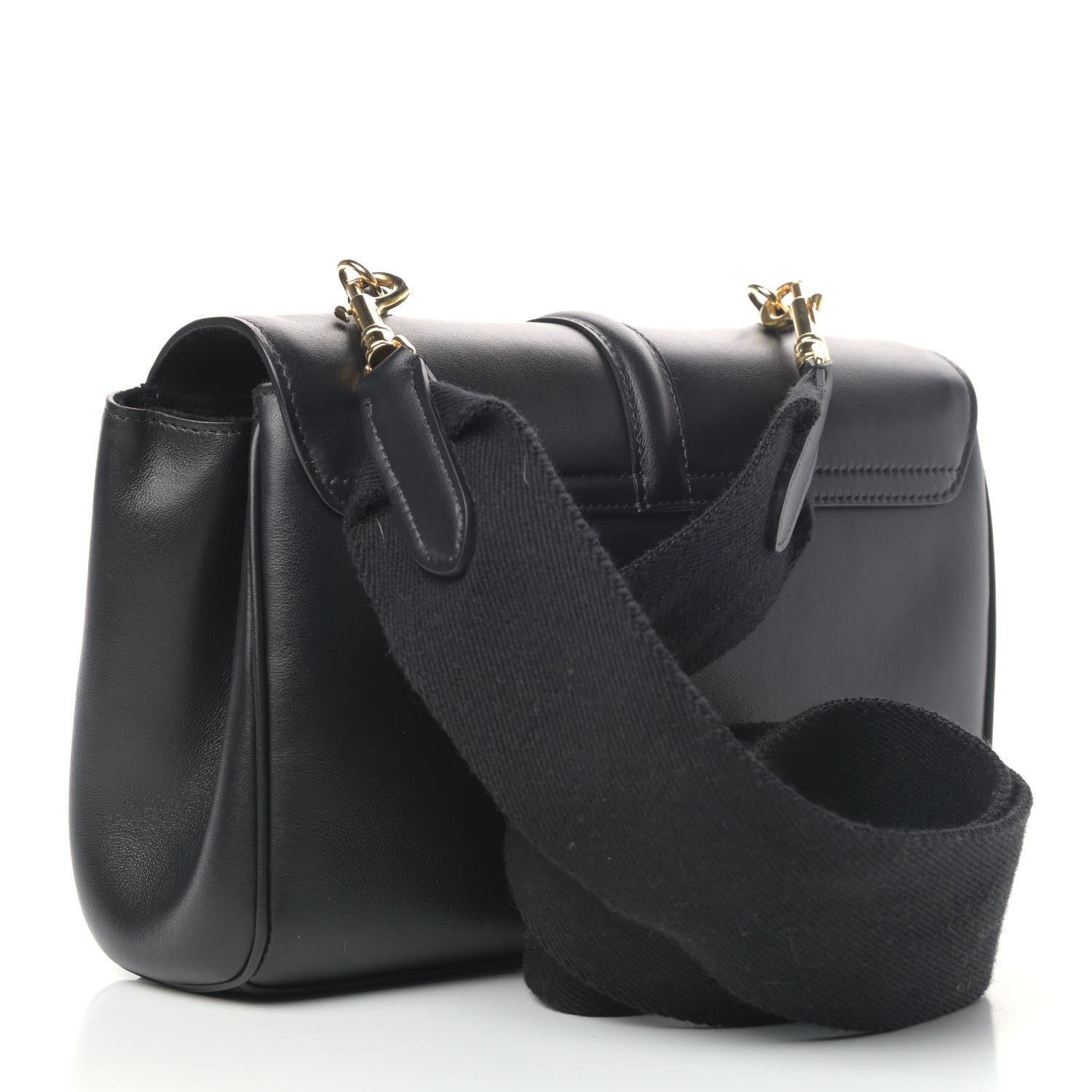 Celine Smooth Calfskin Teen 16 Crossbody Bag Black 2 of 4