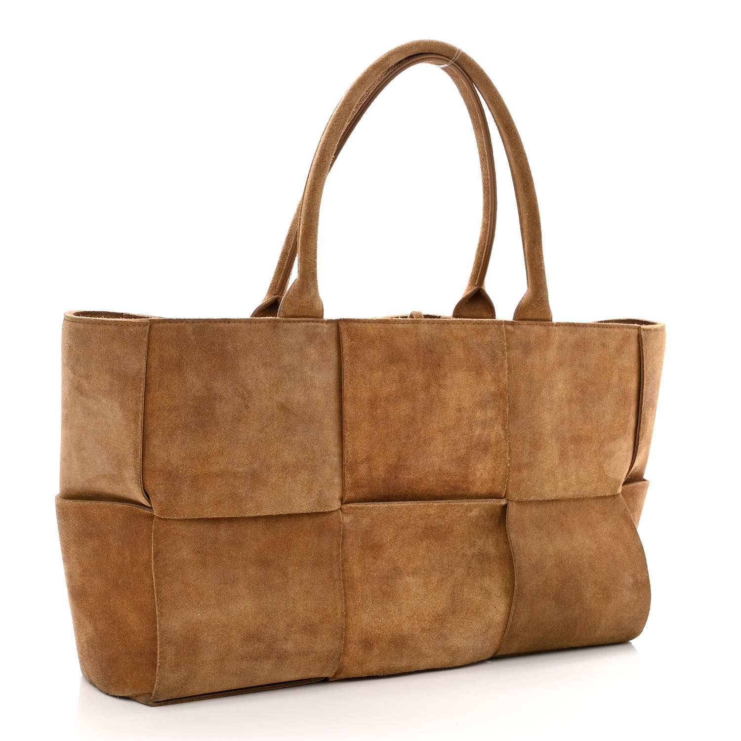 Bottega Veneta Suede Maxi Intrecciato Small Arco Tote 5 of 11