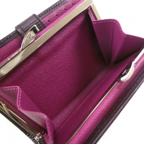 Epi French Purse Cassis