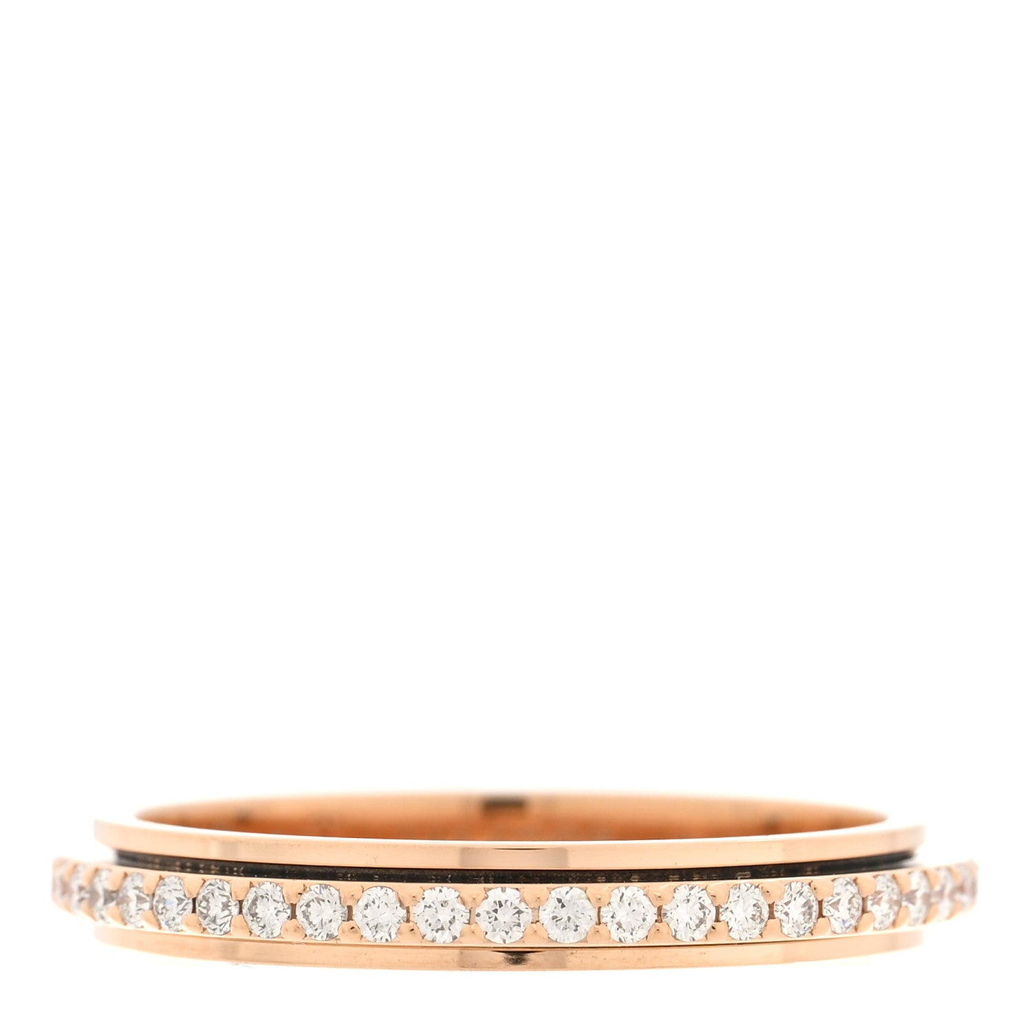 Piaget 18K Rose Gold Diamond .25ctw Possession Wedding Band Ring 52 6 3 of 6