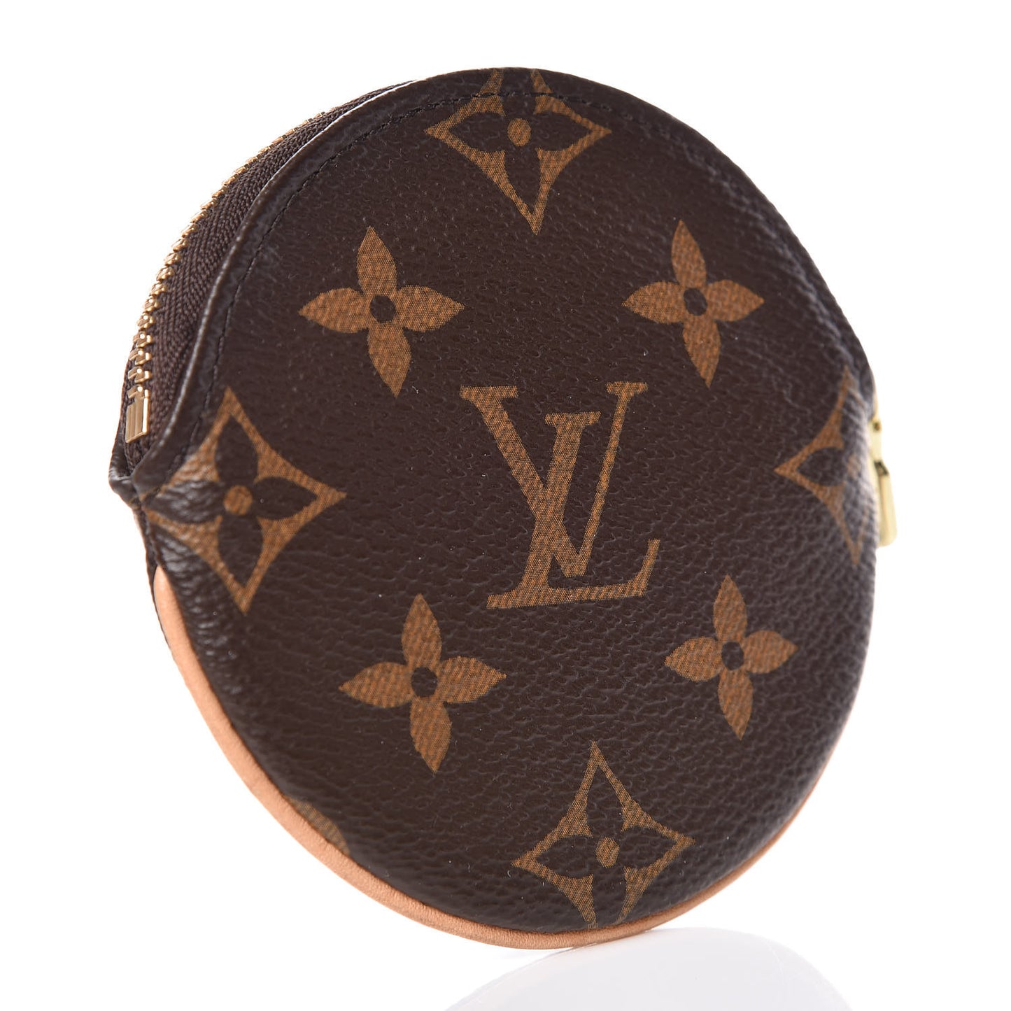 Monogram Round Coin Purse