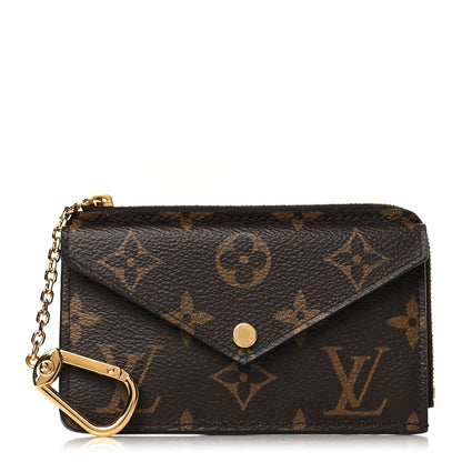 Louis Vuitton Monogram Recto Verso Card Holder Black 1 of 6