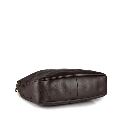 Gucci Pebbled Calfskin Medium Diana Bamboo Shoulder Bag Dark Brown 5 of 8