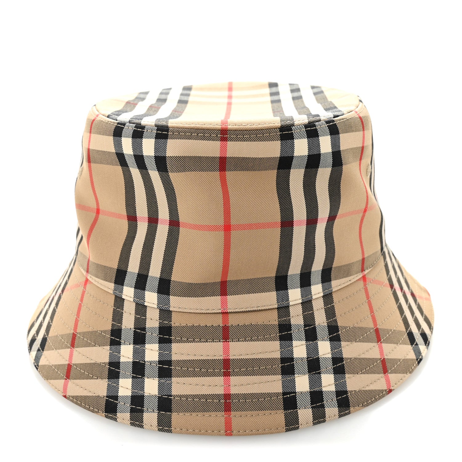 Burberry Technical Cotton Vintage Check Bucket Hat L Archive Beige 5 of 8