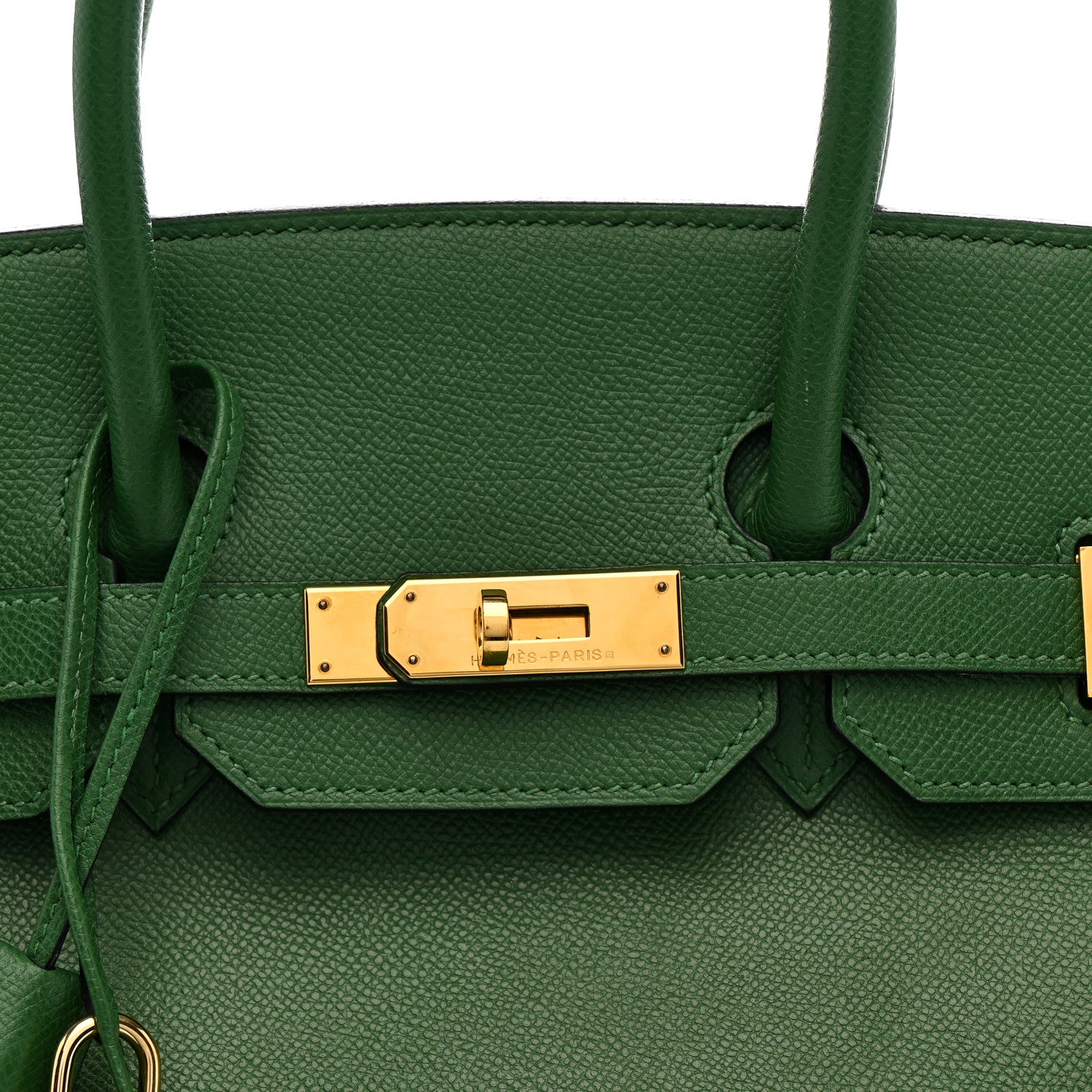Hermes Courchevel Birkin 35 Vert Clair 8 of 14