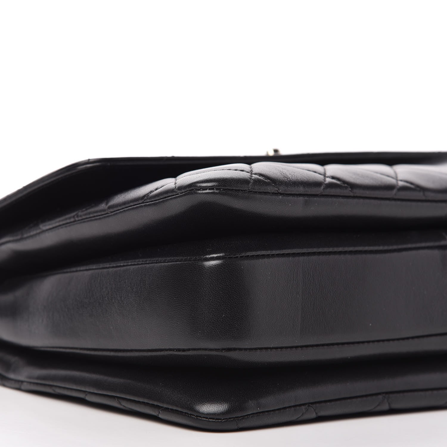 Chanel Lambskin Quilted Medium Trendy CC Flap Dual Handle Bag Black 6 of 10