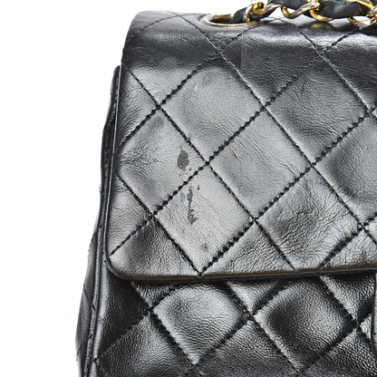 Chanel Lambskin Quilted Small Double Flap Black 18 of 19