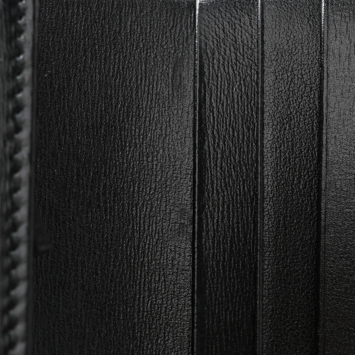 Calfskin Web Trapuntata GG Marmont Card Case Wallet Black