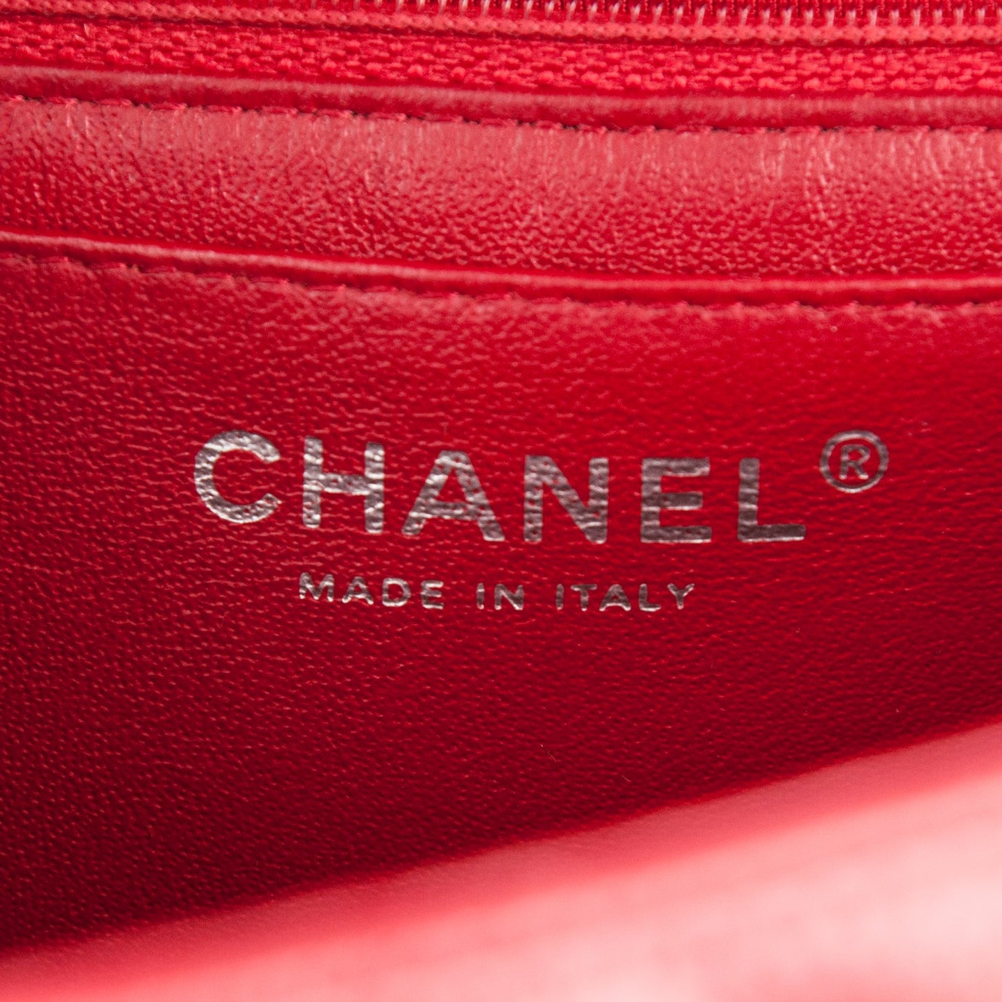 Caviar Quilted Maxi Single Flap Red