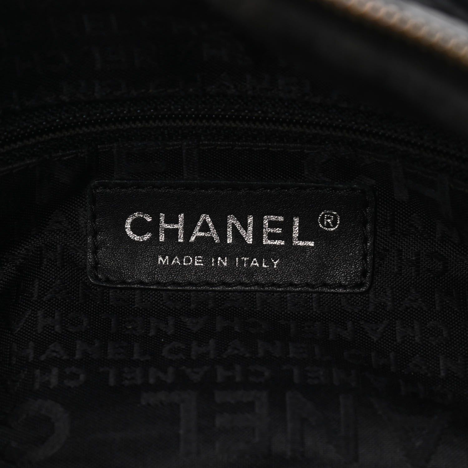 Chanel Distressed Lambskin Lady Braid Small Tote Black 6 of 11