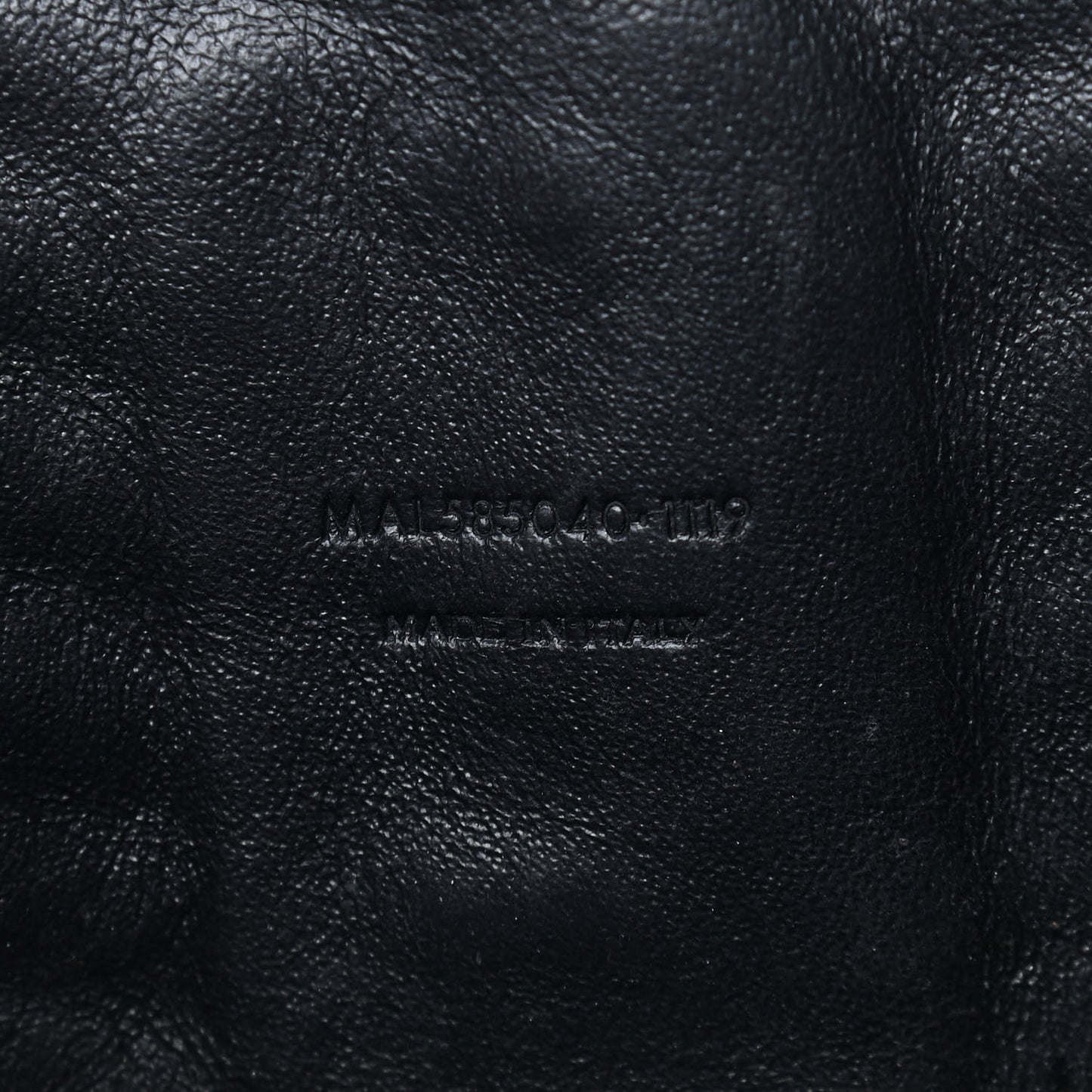 Grain De Poudre Matelasse Monogram Mini Lou Camera Bag Black
