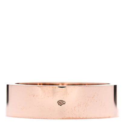 Hermes 18K Rose Gold Diamond PM H D'Ancre Ring 53 6.5 3 of 5