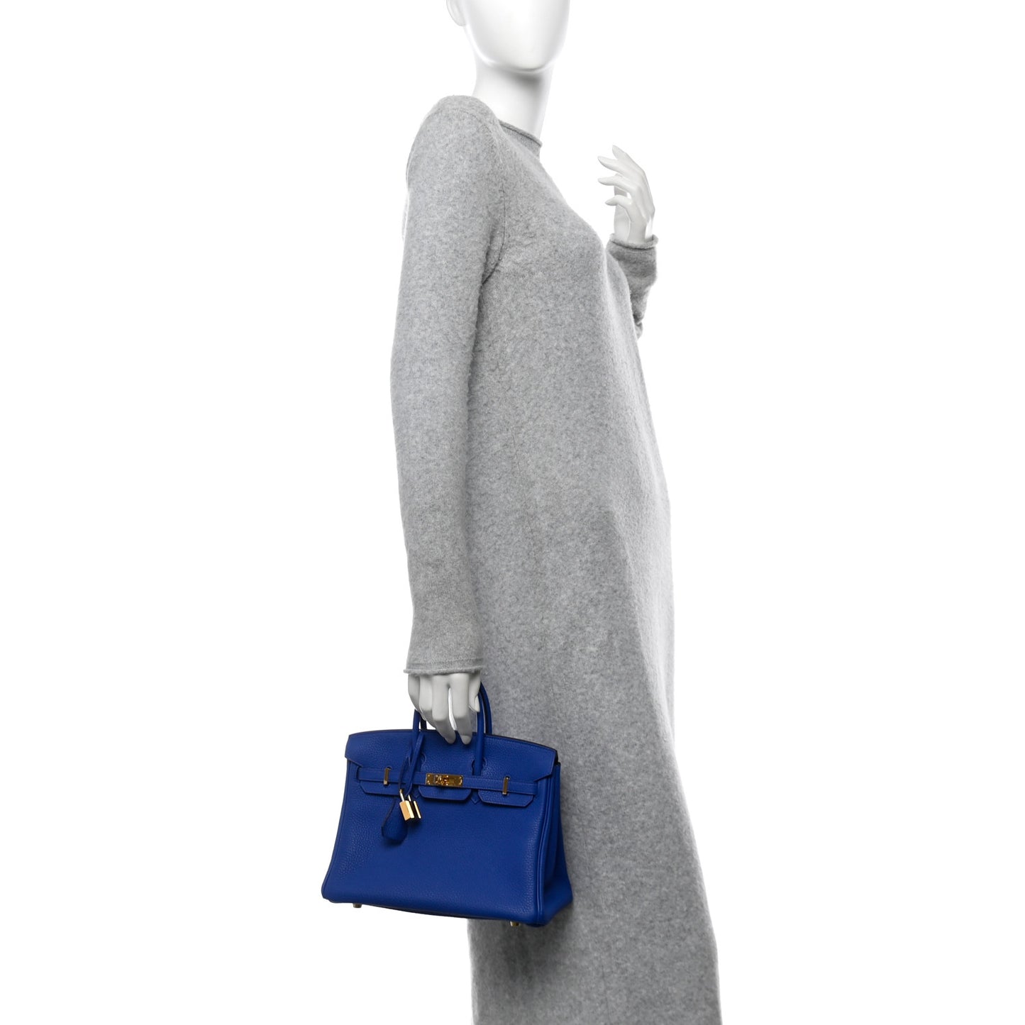 Togo Birkin 25 Bleu Royal