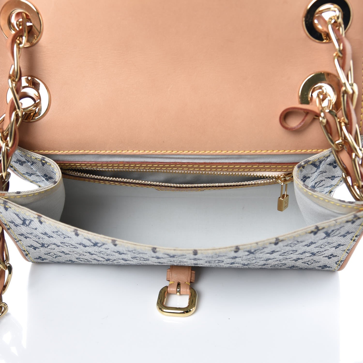 Louis Vuitton Mini Monogram Camille Blue 5 of 8