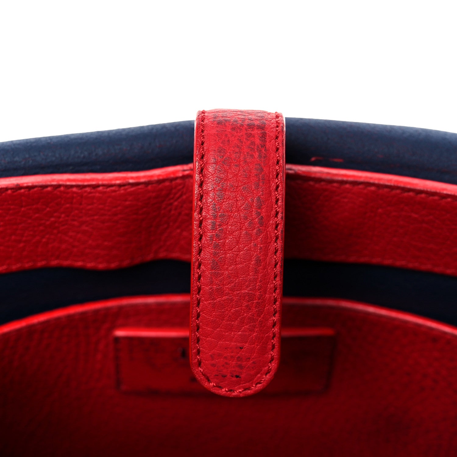 Loewe Soft Grained Calfskin Anagram Messenger Bag Red 10 of 12