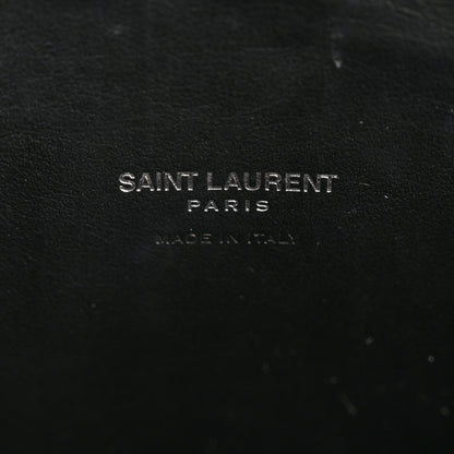 Saint Laurent Grained Calfskin Small Sac De Jour Black 6 of 14