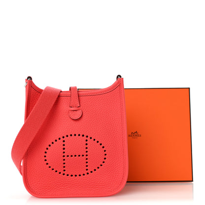 Hermes Taurillon Clemence Evelyne TPM Rose Texas Rose Jaipur 11 of 11