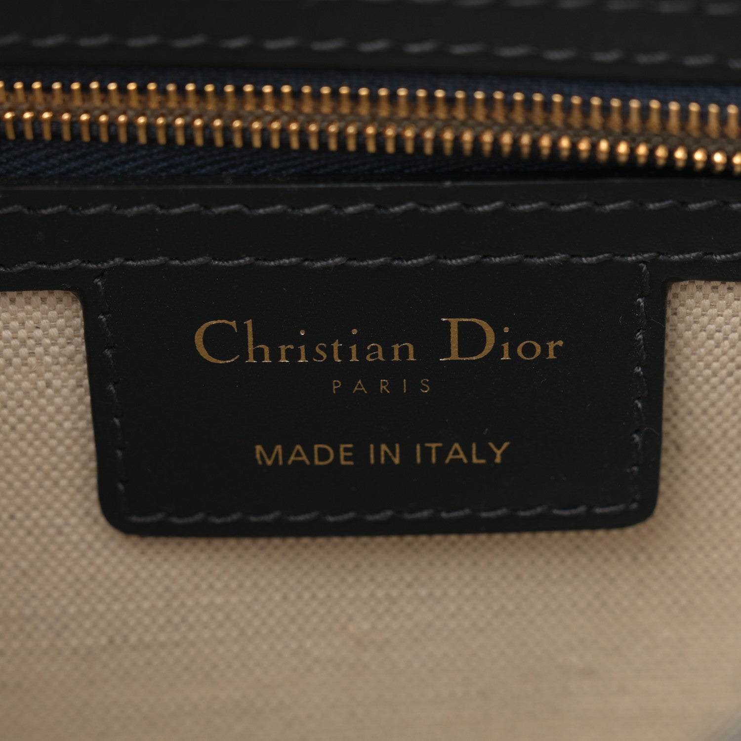Christian Dior Oblique Groove 20 Bag Blue 6 of 11